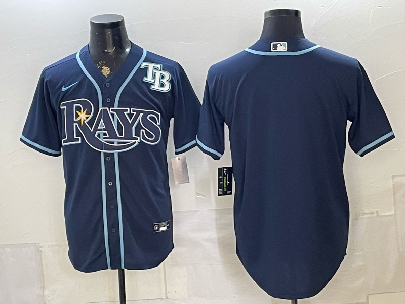 Men 2026 Tampa Bay Rays blank blue Game Nike MLB Jersey 0723022->tampa bay rays->MLB Jersey